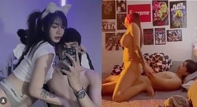 ฉากของทั้งคู่ราบรื่นและร้อนแรงบนอินเทอร์เน็ต