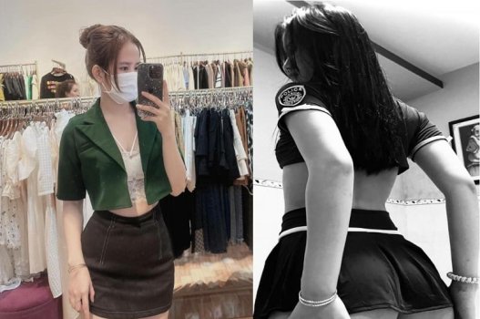 ทันใดนั้นเจ้าของร้านเสื้อผ้าก็แสดงช่วงเวลาที่ร้อนแรง