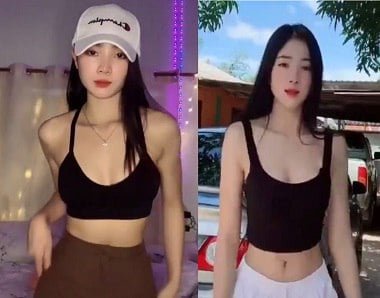 สาวเซ็กซี่บน Tiktok โชว์ผีเสื้อเซ็กซี่ของเธอบนเครือข่ายสังคมออนไลน์