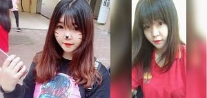หญิงสาวที่มีเสน่ห์เหงียนพูเกียงมีหีมาก