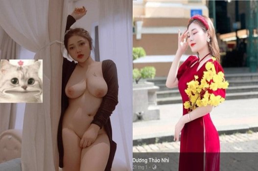 Duong Thao Nhi แสดงเส้นโค้งที่น่าสนใจทำให้เกิดไข้เครือข่ายสังคมออนไลน์