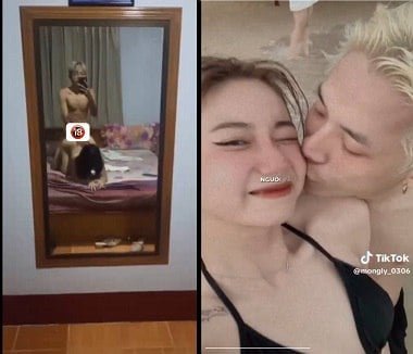 ความกลัวของแฟนของเธอ Mong Ly เมื่อเธอจมอยู่ในอ้อมแขนของ BJ