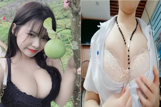 นักเรียนหญิง Dao Duy Tu รู้สึกทึ่งกับสุขภาพเซ็กซี่